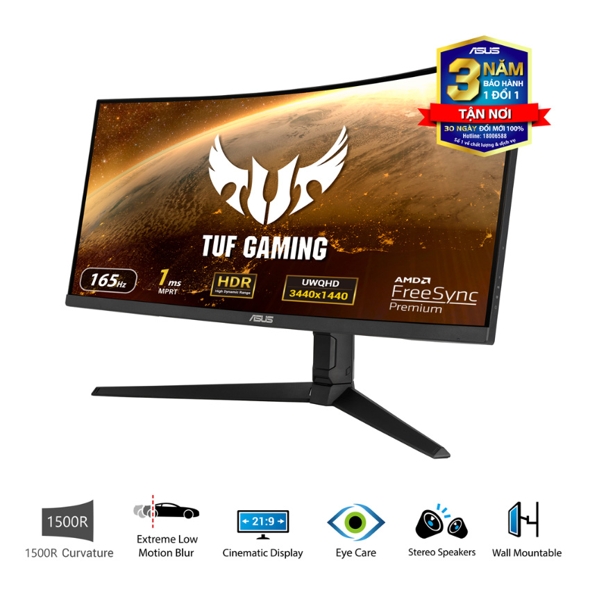 TNC Store Màn Hình Gaming ASUS TUF VG34VQL3A